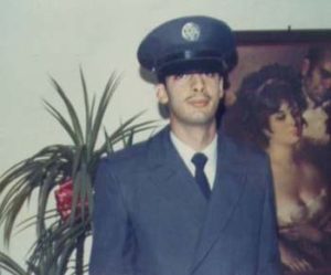 Ray Hanania at home after graduating from Basic Training in December 1973.. Photo courtesy of Ray Hanania