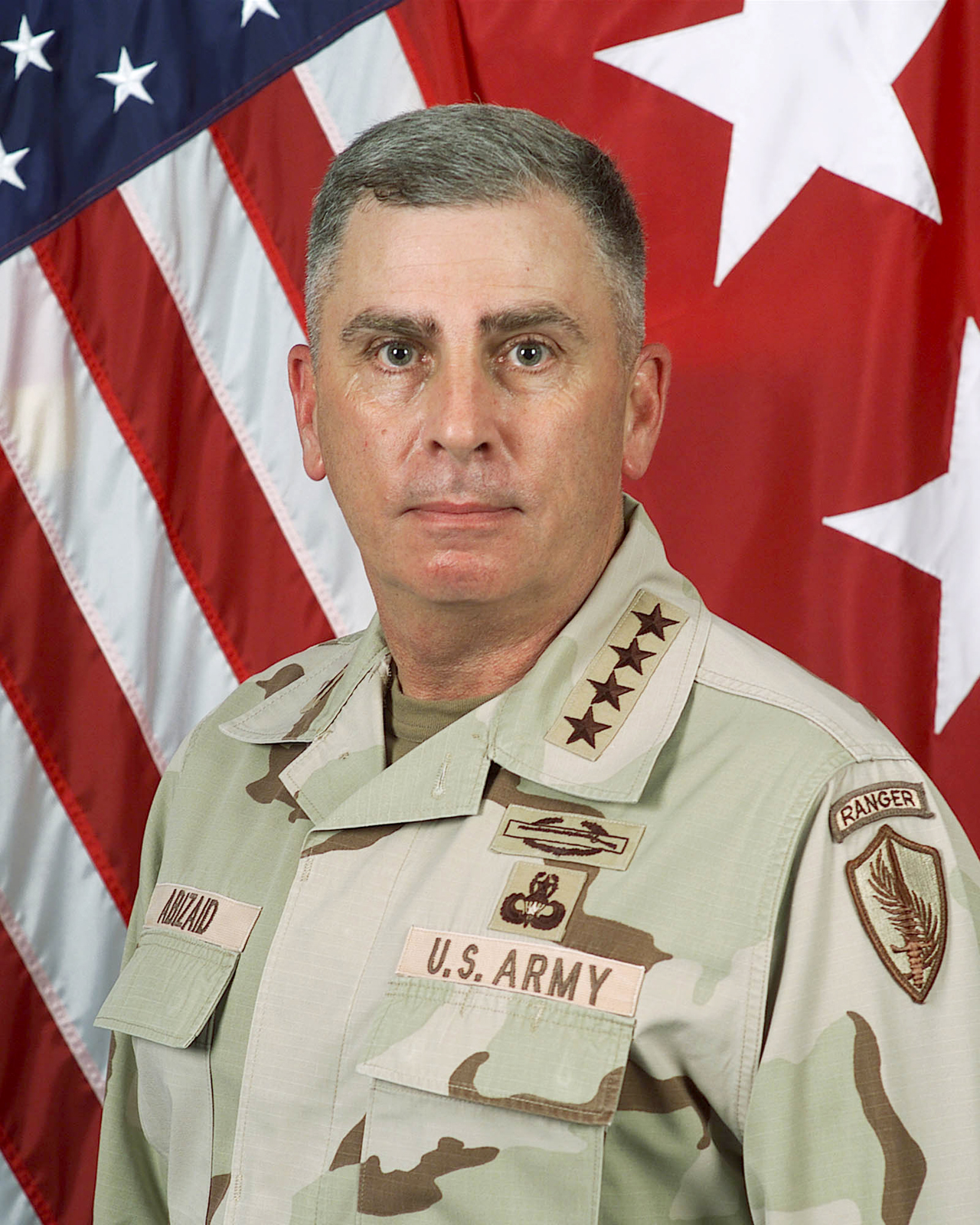 US Army General, CENTCOM Commander John Abizaid. Photo courtesy of Wikipedia