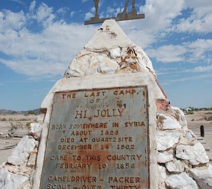 Philip "Hi Jolly" Tedro (Tadros) Memorial Monument in Arizona Photo courtesy of Wikipedia