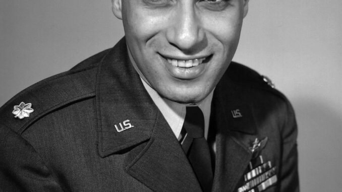 World War II Air Force Pilot James Jabara. Photo courtesy of Wikipedia