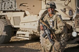 Staff Sgt. Muna Nur, Somali American. Photo courtesy of the U.S. Army